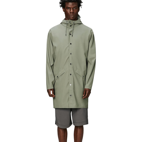 REGENMANTEL LANGE JACKE M W3 12020 RAINS DRIFT GREEN