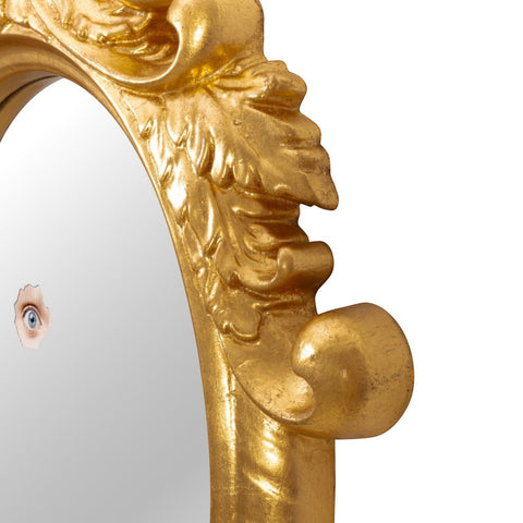 SPECCHIERA CON CORNICE IN PU CICLOPE CM 62X5,5 H 85 17014 SELETTI