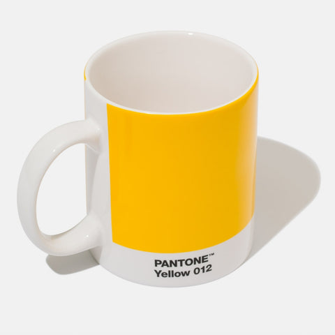 PANTONE BECHER 101030012 COPENHAGEN DESIGN GELB