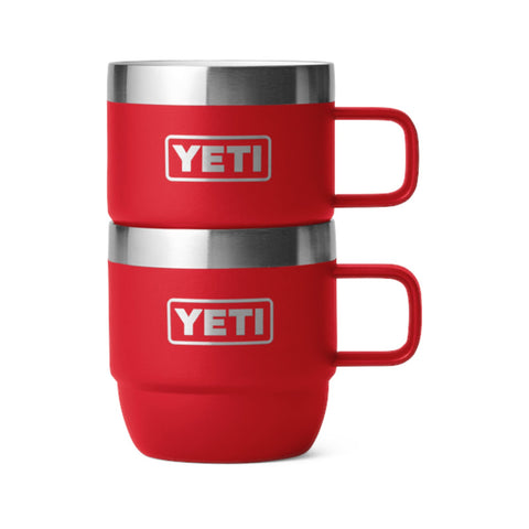 ESPRESSOBECHER 2 STK RESCUE YETI ROT