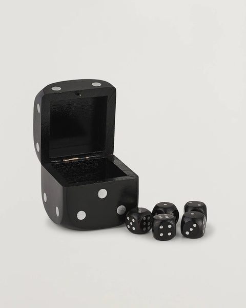 GR031B AUTHENTIC MODELS ROSA SCHWARZE WÜRFELBOX
