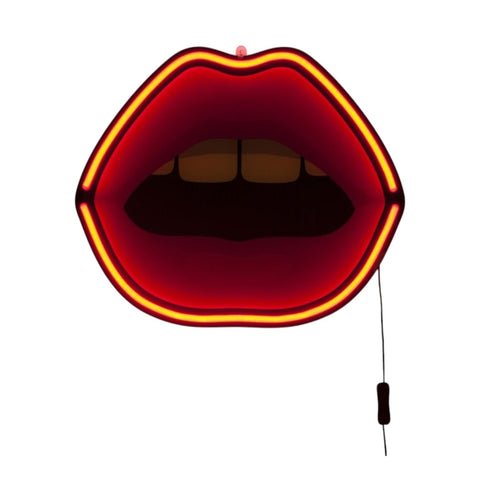 LED NEON SIGNS MOUTH 13100 RED SELETTI