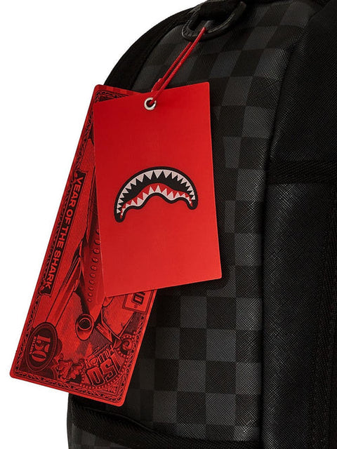 SNOOPY TOP SHARK MONEY DLXSV RUCKSACK 910B7741NSZ SPAYGROUND SCHWARZ