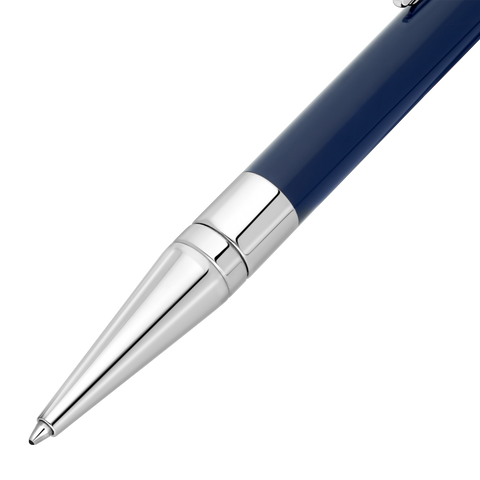 PENNA SFERA D-INITIAL BLUE/CHROME ART 265205 S.T. DUPONT BLUE05