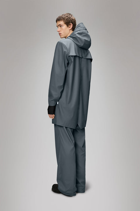 REGENMANTEL LANGE JACKE S W3 12020 RAINS LAGOON BLUE