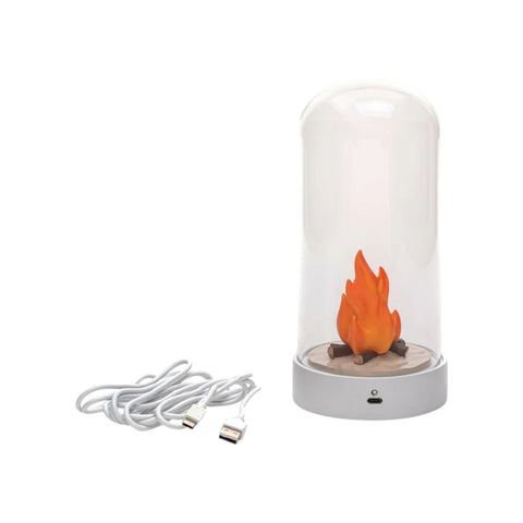 SELETTI MEINE KLEINE LAGERFEUERLAMPE CM 11,2X22,8 H ART 10458 MEHRFARBIG