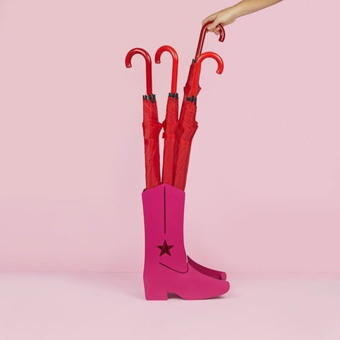 PORTAOMBRELLI METALLO BOOTS ROSA COUNTRY 27990 BALVI