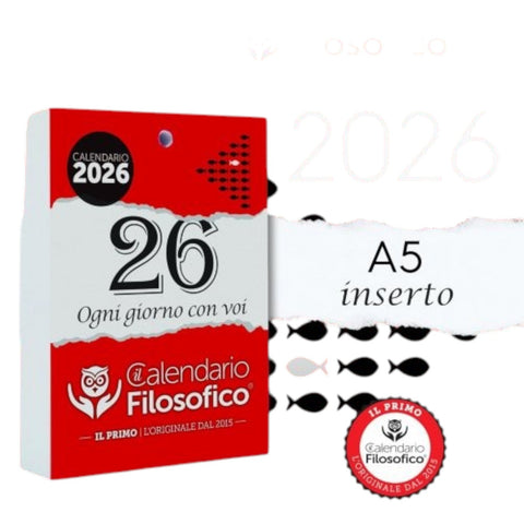NACHFÜLLUNG A5 PHILOSOPHISCHER KALENDER INTEMPO