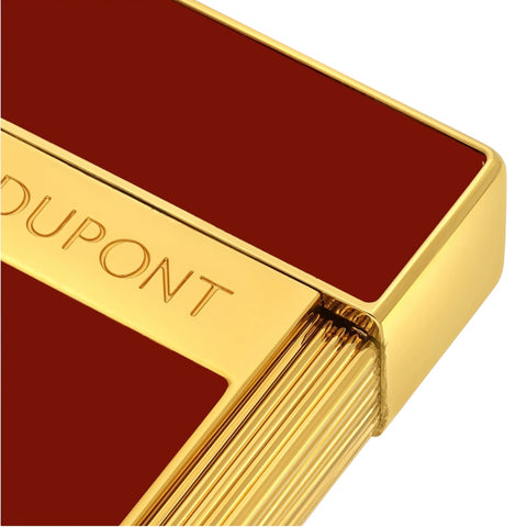 ACCENDINO LI BIGGY RYJ 025050 S.T. DUPONT RED/GOLDEN
