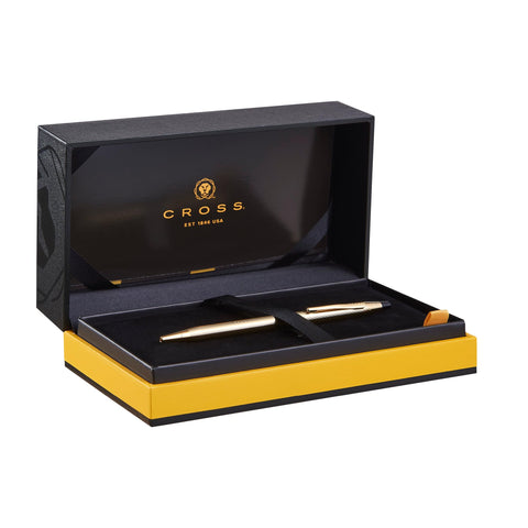 CL CENTURY 23 Karat Goldkugel AT0082-156 Kreuzgold