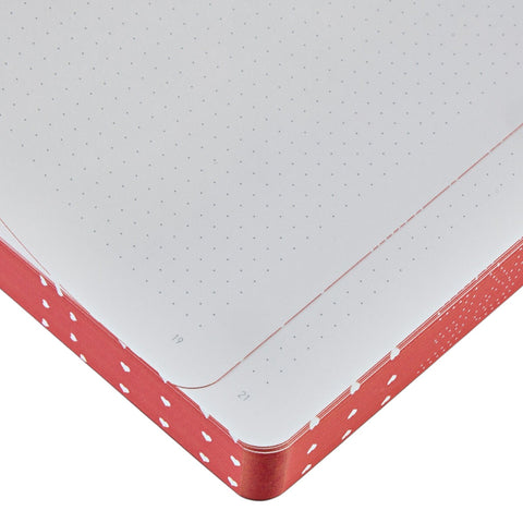 QUADERNO NOTEBOOK GRAPHIC L HEART CORE ART. 56680 NUUNA RED