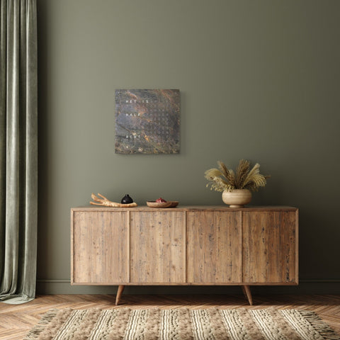 ERDUHR 45X45 GLINTSCAPE QLOCKTWO