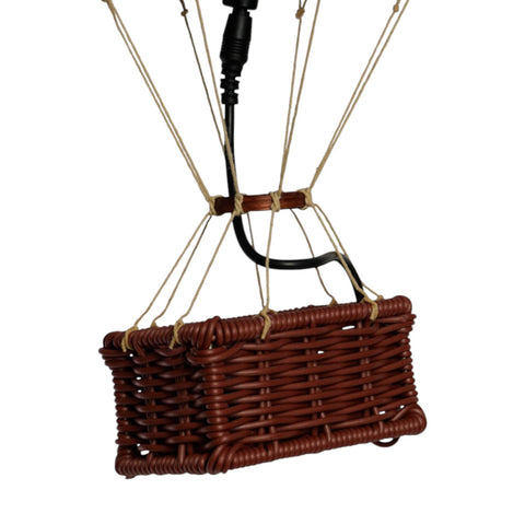 18CM LED-REGENBOGEN-HEISSLUFTBALLON AP161IE AUTHENTISCHE MODELLE
