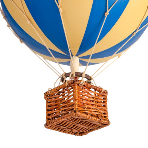 Heißluftballon 18cm Blau AP161D Authentic Models