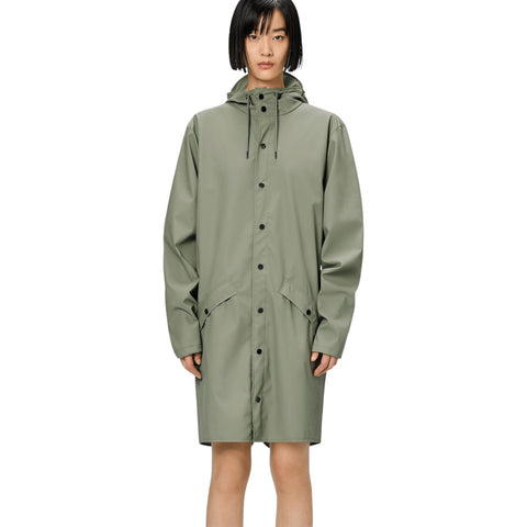 REGENMANTEL LANGE JACKE M W3 12020 RAINS DRIFT GREEN