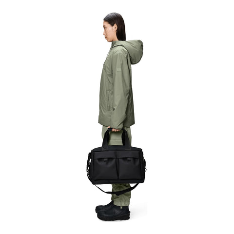 OTARU WEEKEND BAG SMALL W3 12970 RAINS SCHWARZ