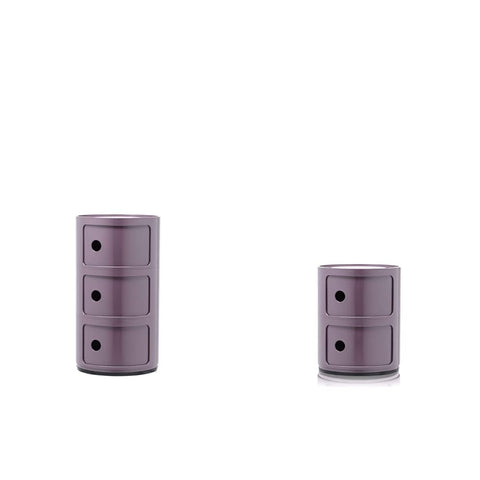 MODULAR NACHTTISCH 2 ELEMENTE 04966/20 KARTELL LILA