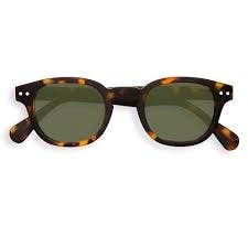 IZIPIZI SUN C TORTOISE GREEN GLÄSER +O