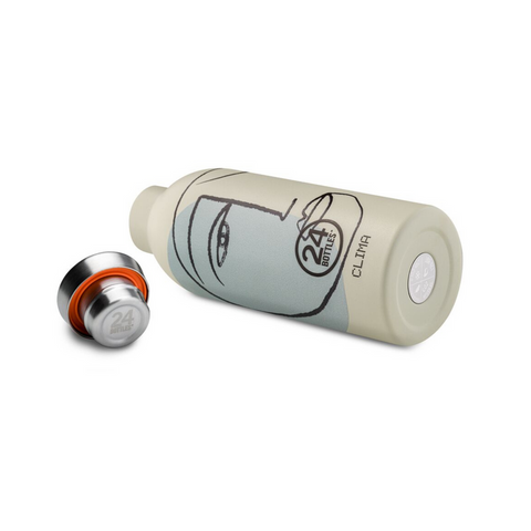 CLIMA FLASCHE 500 ML 24 FLASCHEN CALYPSO WEISS