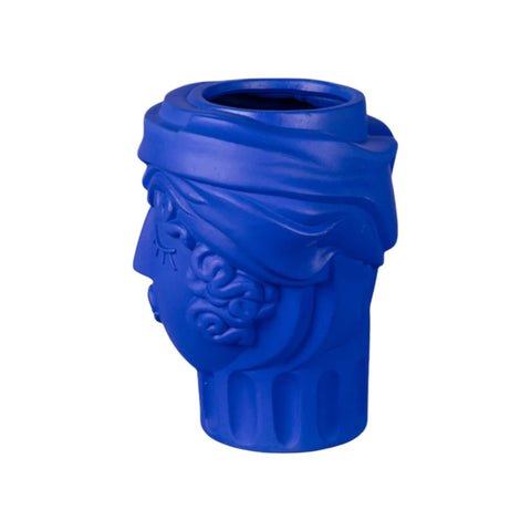 TERRAKOTTA-VASE FRAU SELETTI CM 25X23 H 33 ART 11507