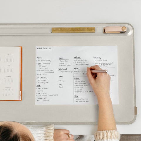 SOTTOMANO DESK MAT LARGE DKMT-LG1-STGY ORBITKEY STONE, GREY