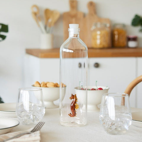 BALVI-FLASCHE 1,2 LT SEAHORSE BOROSILIKATGLAS