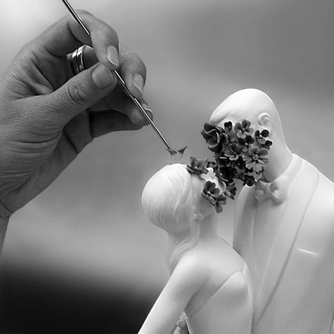BRAUTPAAR 1007231 LLADRO' WEISS