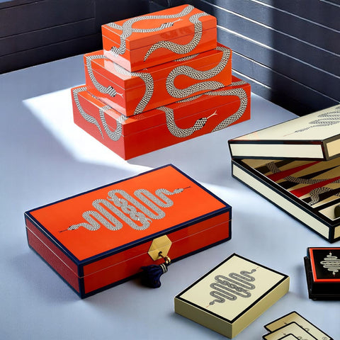 EDEN BOX KLEIN ORANGE ART. 30922 JONATHAN ADLER