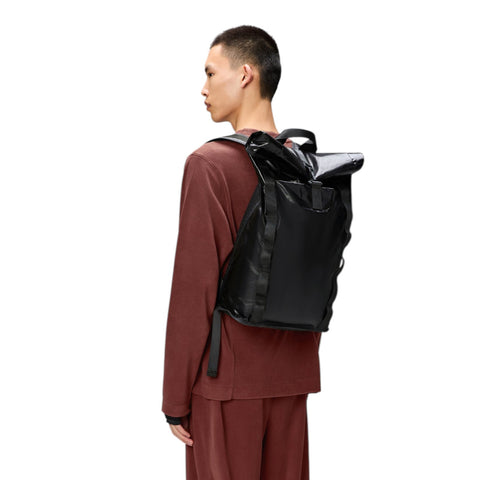 SIBU ROLLTOP RUCKSACK W3 14770 RAINS BLACK