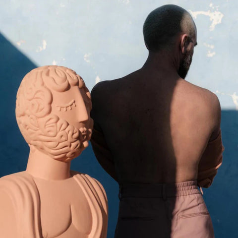 BUSTO IN TERRACOTTA MAN ART 11512 SELETTI