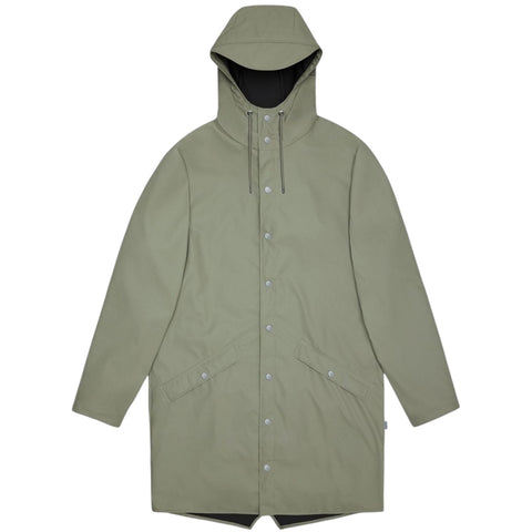 REGENMANTEL LANGE JACKE S W3 12020 RAINS DRIFT GREEN