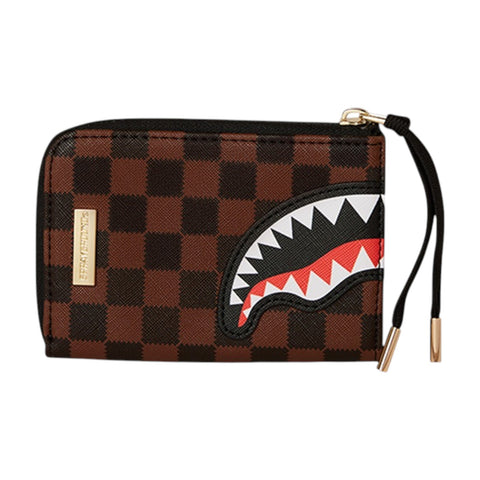 SAWTOOTH SHARKS IN PARIS GELDBÖRSE 910W7843NSZ SPRAYGROUND BRAUN