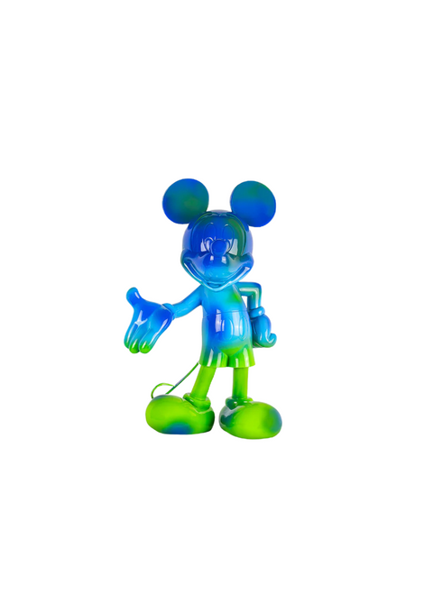 SKULPTUR MICKEY WILLKOMMEN SONNENAUFGANG BLAU DISST03002DEG7 LEBLON DELIENNE MEHRFARBIG