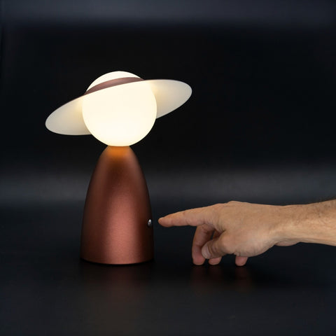 LAMPE S9095 LADY GRAU METALL JO