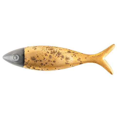 MATTSCHWARZE SARDINE LUNAR GOLD ART. 2583 CRESCENTINI KERAMIK