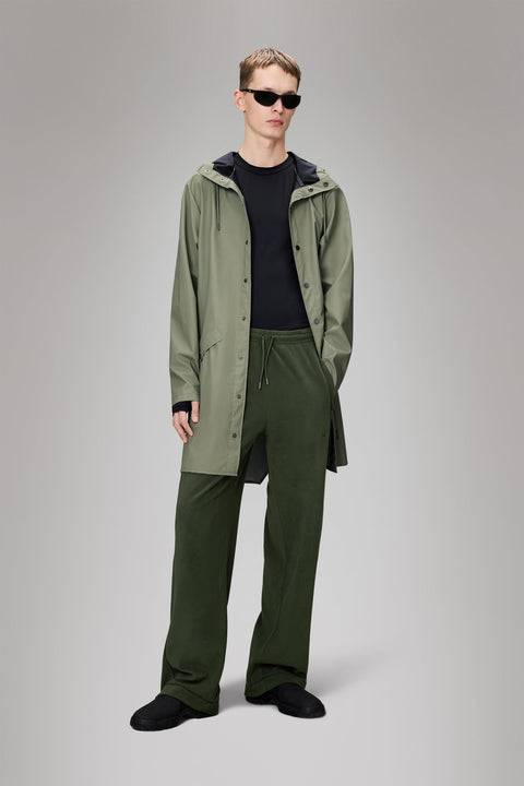 REGENMANTEL LANGE JACKE L W3 12020 RAINS DRIFT GREEN