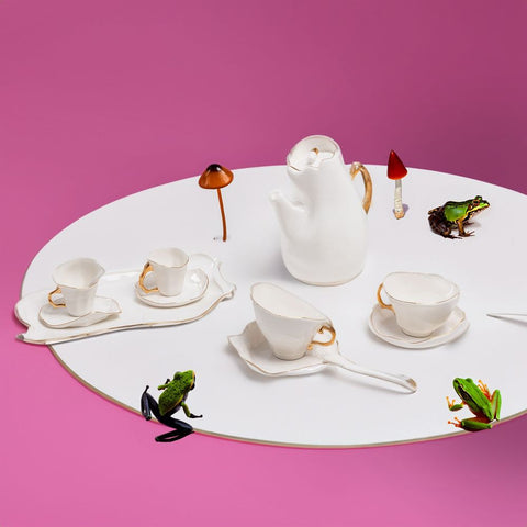 SELETTI MELTDOWN PORZELLAN-TEEKANNE 09600