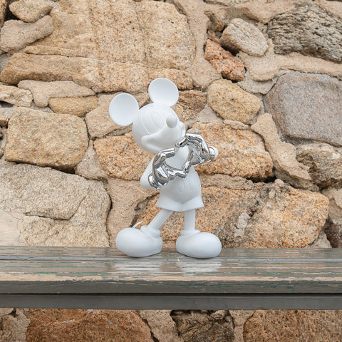 SKULPTUR MICKEY MIT LIEBE SCHWARZ & GOLD DISST03003KHNOOR LEBLON DELIENNE SCHWARZ