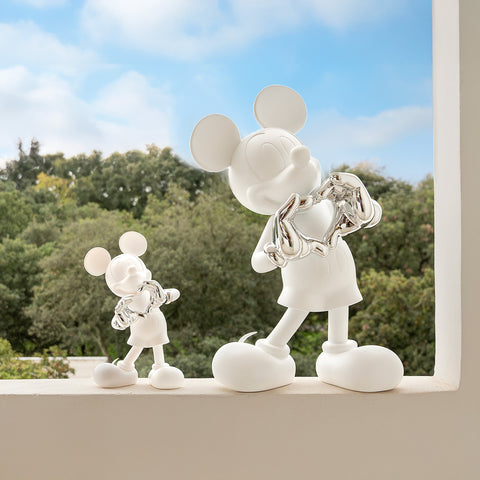 SKULPTUR MICKEY MIT LIEBE SCHWARZ & GOLD DISST03003KHNOOR LEBLON DELIENNE SCHWARZ