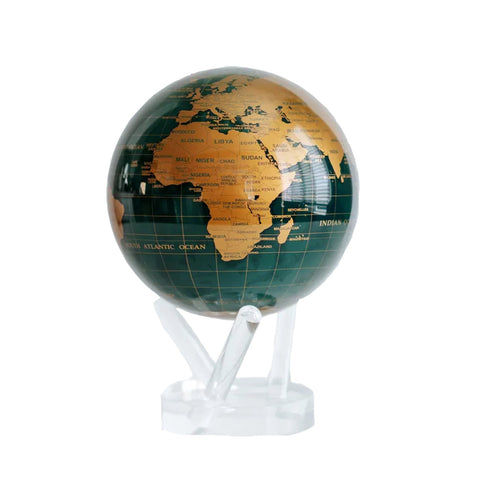 MAPPAMONDO 8.5" ART MG-85-GDG GREEN AND GOLD MOVA