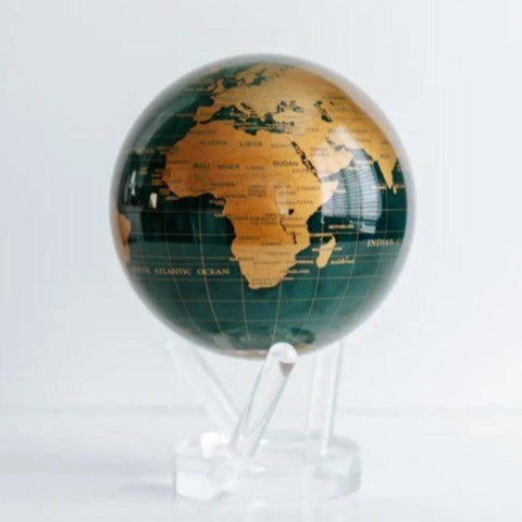 MAPPAMONDO 8.5" ART MG-85-GDG GREEN AND GOLD MOVA