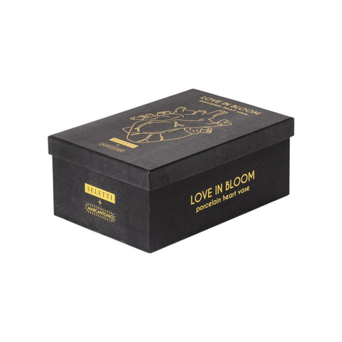 LOVE IN BLOOM RIESIGE GOLDVASE 09926 SELETTI