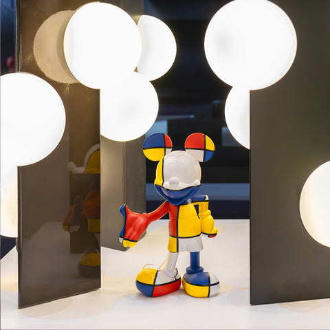 SKULPTUR MICKEY WELCOME ART COLLECTION 1 30CM DISST03002MD LEBLON DELIENNE MEHRFARBIG