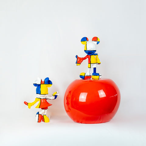 SKULPTUR MINNIE WILLKOMMEN KUNSTKOLLEKTION 1 31 CM DISST03102MD LEBLON DELIENNE