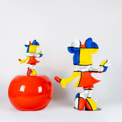 SKULPTUR MINNIE WILLKOMMEN KUNSTKOLLEKTION 1 31 CM DISST03102MD LEBLON DELIENNE