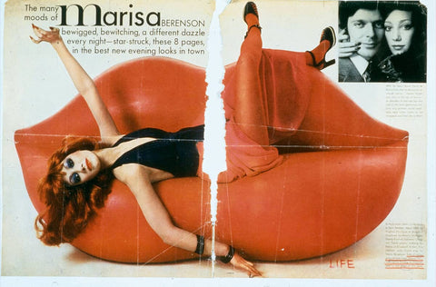 UNLIMITED BOCCA GUFRAM ROTES SOFA