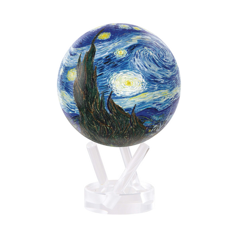 4,5" Van Gogh Sternennacht-Globus MG-45-StarryNight Mehrfarbig