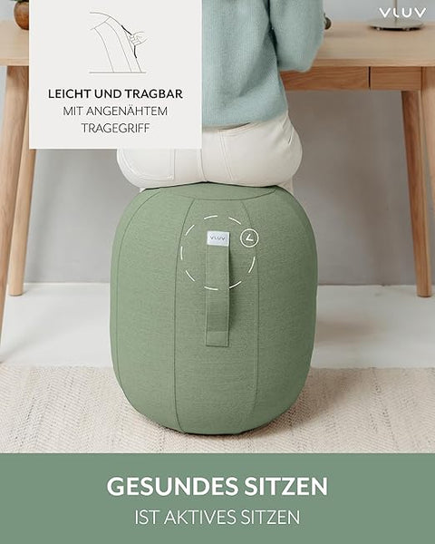 HOCKER KAPSUL SOVA 65 PESTO KSL.009.L.PE VLUV GRÜN
