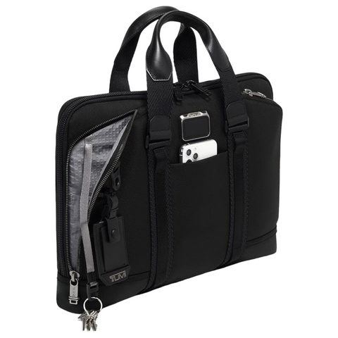 ALPHA BRAVO ACADEMY BRIEF 2-HANDLE AKTENTASCHE 142488/1041 TUMI SCHWARZ