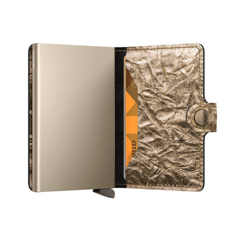 SECRID GOLD CRUNCH MINIWALLET